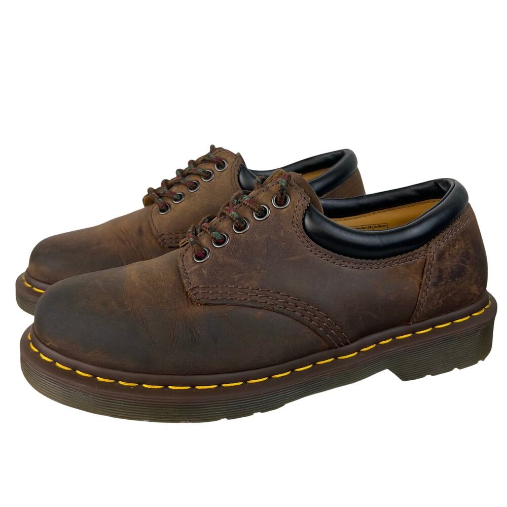 Vintage Dr. Martens Women's Brown Genuine Leather Oxfords (Sz 9)